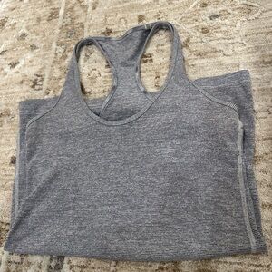 Lululemon Cool Racerback Tank Gray Heather Size 4